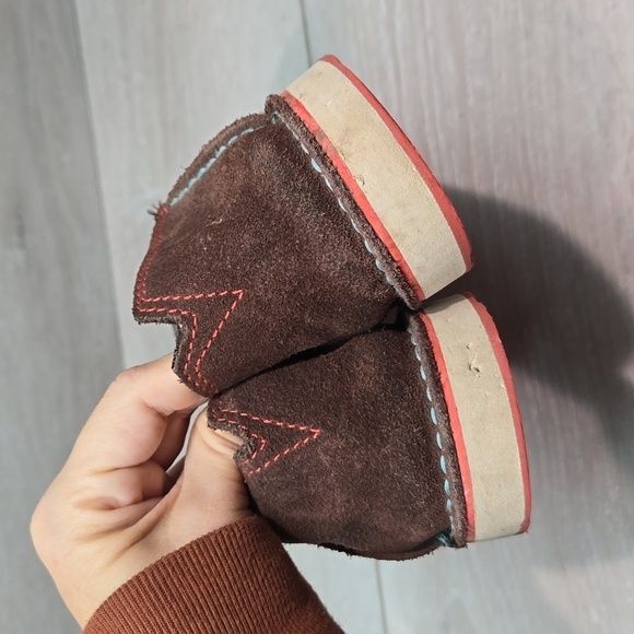 Ariat Womens Aztec Loafer Leather Slip on shoes sz 9B - Picture 5 of 11